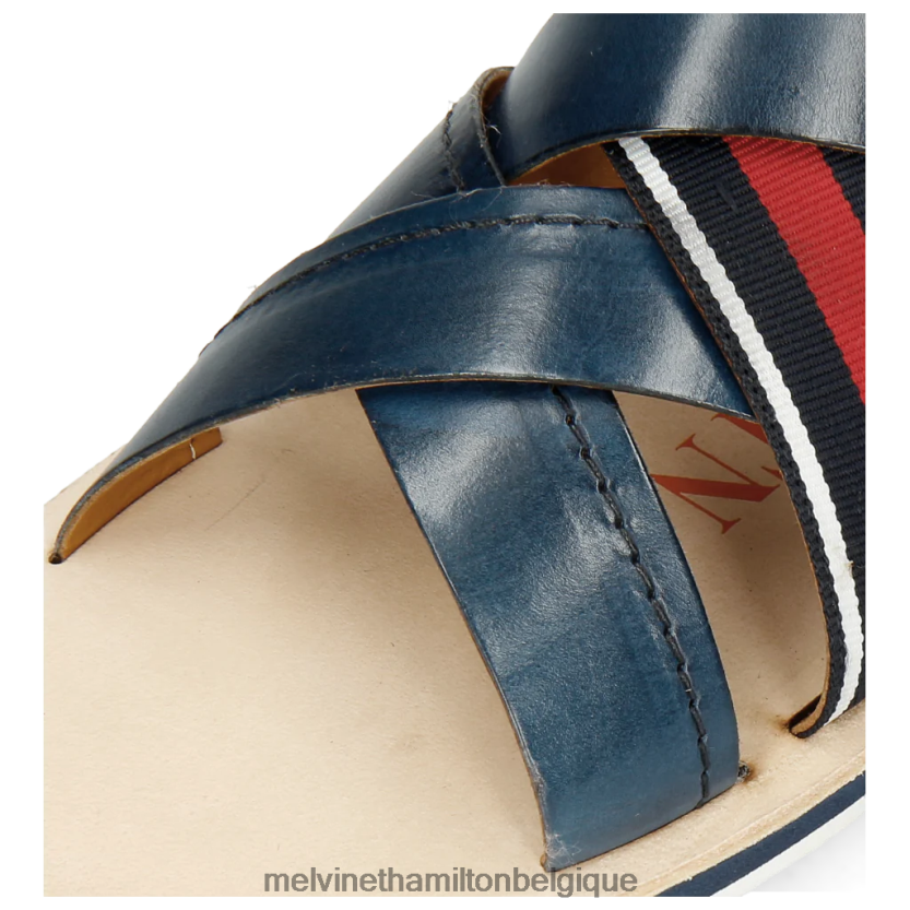 Melvin & Hamilton Hommes Sam 12 R44228737 mules bleu
