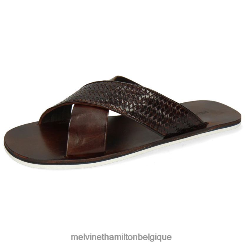 Melvin & Hamilton Hommes Sam 23 R44228735 mules brun