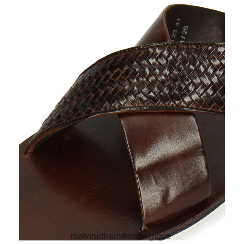 Melvin & Hamilton Hommes Sam 23 R44228735 mules brun