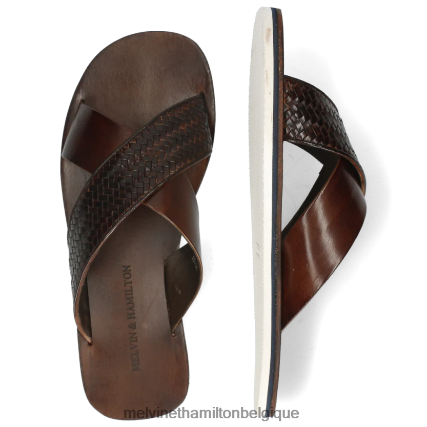 Melvin & Hamilton Hommes Sam 23 R44228735 mules brun