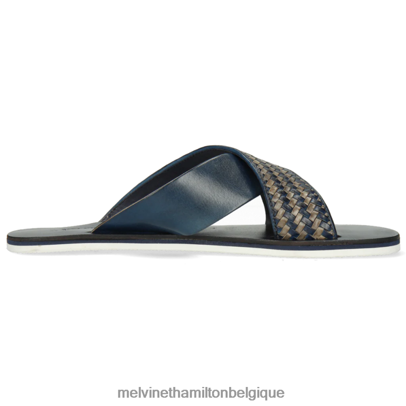 Melvin & Hamilton Hommes Sam 23 R44228739 mules bleu