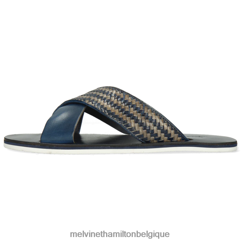 Melvin & Hamilton Hommes Sam 23 R44228739 mules bleu
