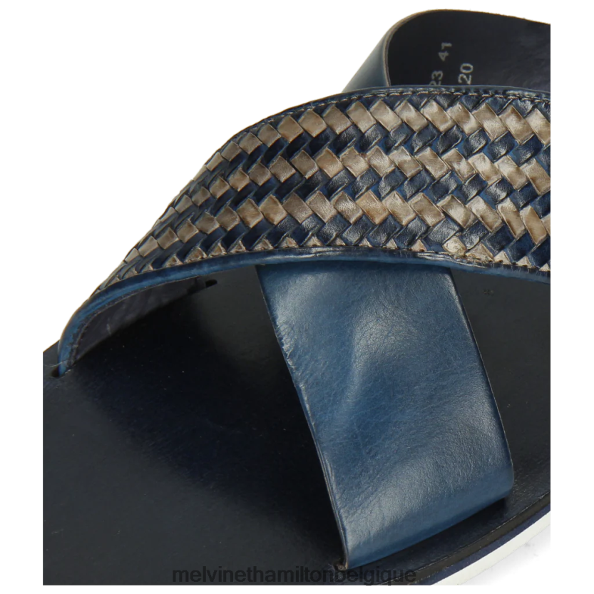 Melvin & Hamilton Hommes Sam 23 R44228739 mules bleu