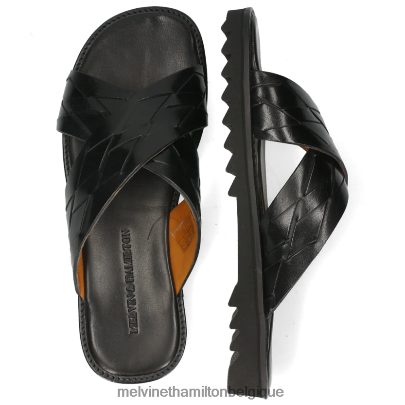 Melvin & Hamilton Hommes Sam 37 R44228729 mules noir