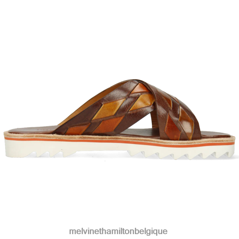 Melvin & Hamilton Hommes Sam 37 R44228733 mules brun