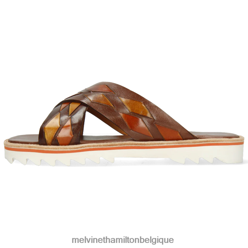 Melvin & Hamilton Hommes Sam 37 R44228733 mules brun