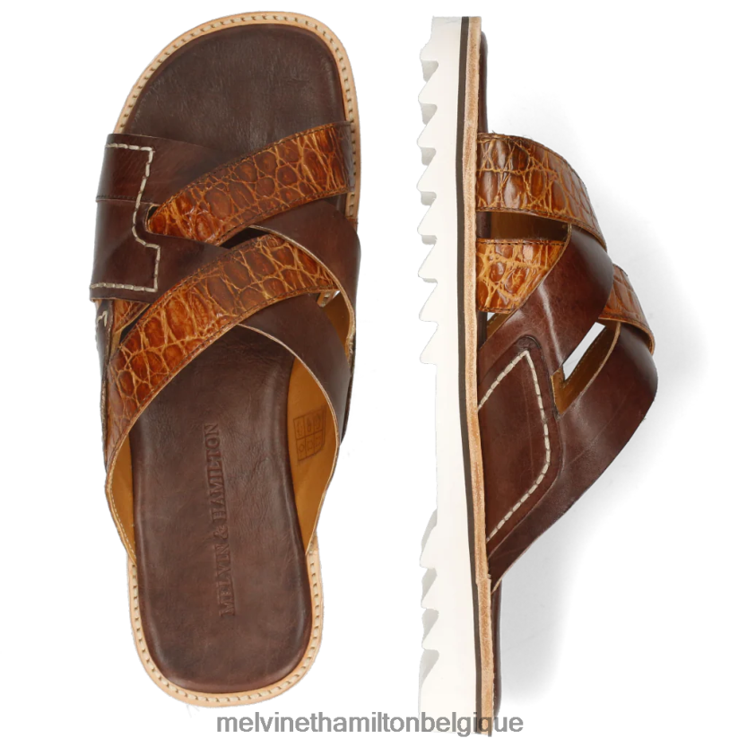 Melvin & Hamilton Hommes Sam 38 R44228721 mules brun