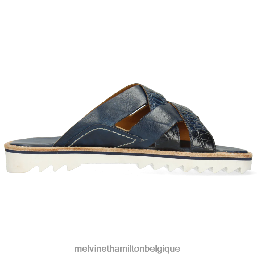 Melvin & Hamilton Hommes Sam 38 R44228732 mules bleu