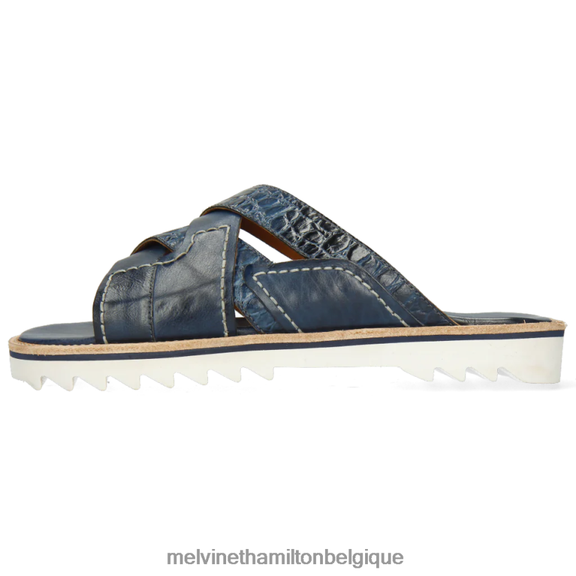 Melvin & Hamilton Hommes Sam 38 R44228732 mules bleu