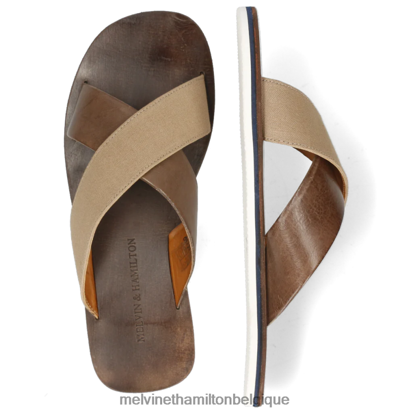 Melvin & Hamilton Hommes Sam 5 R44228720 mules beige