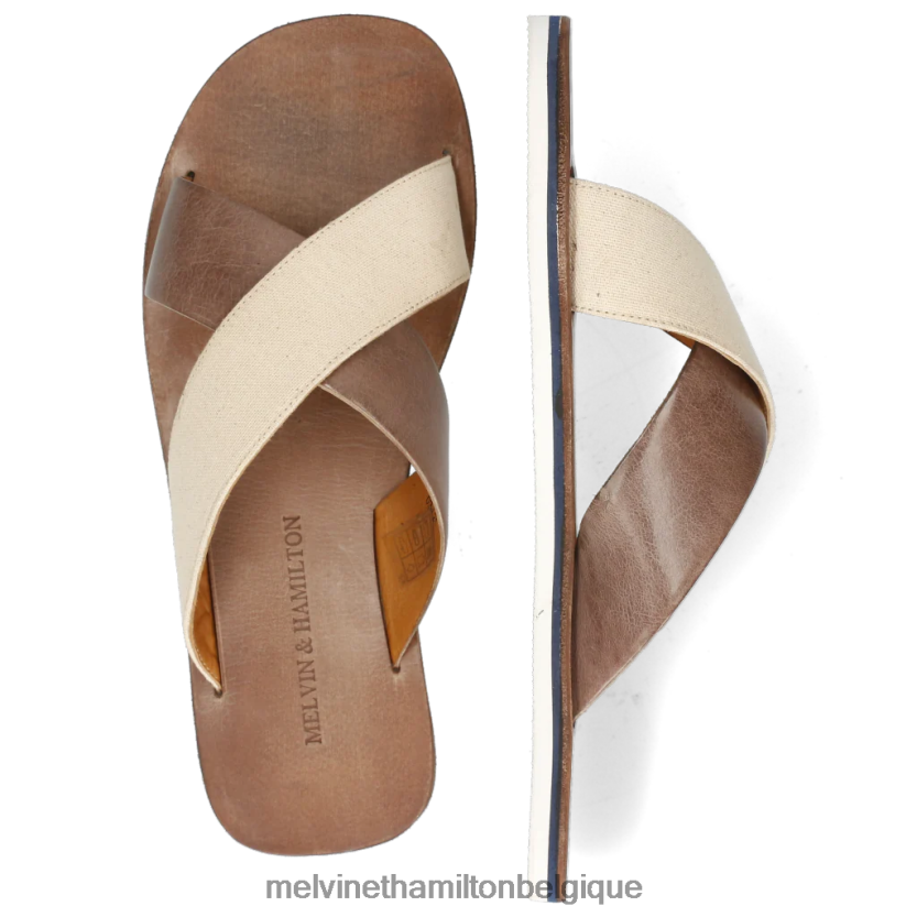 Melvin & Hamilton Hommes Sam 5 R44228726 mules brun