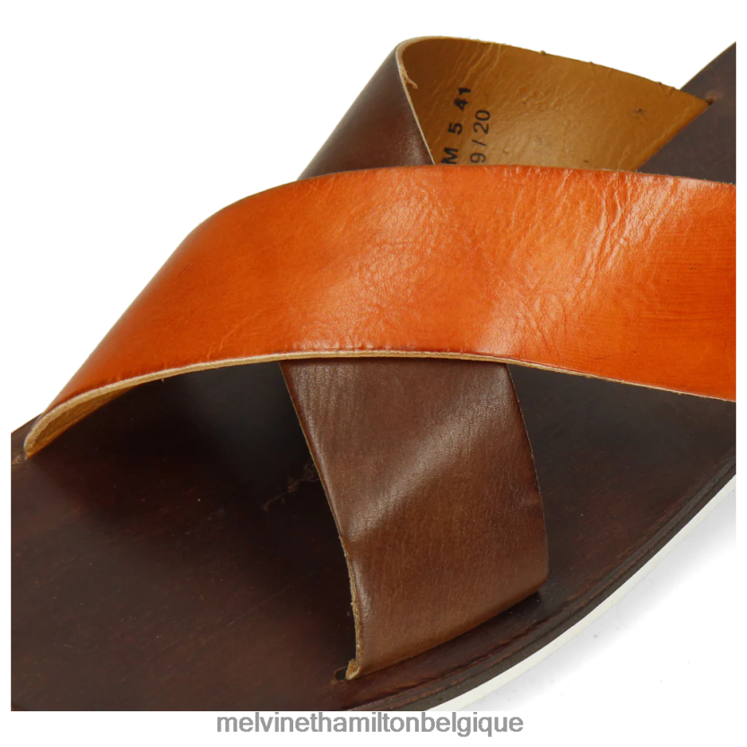 Melvin & Hamilton Hommes Sam 5 R44228741 mules brun