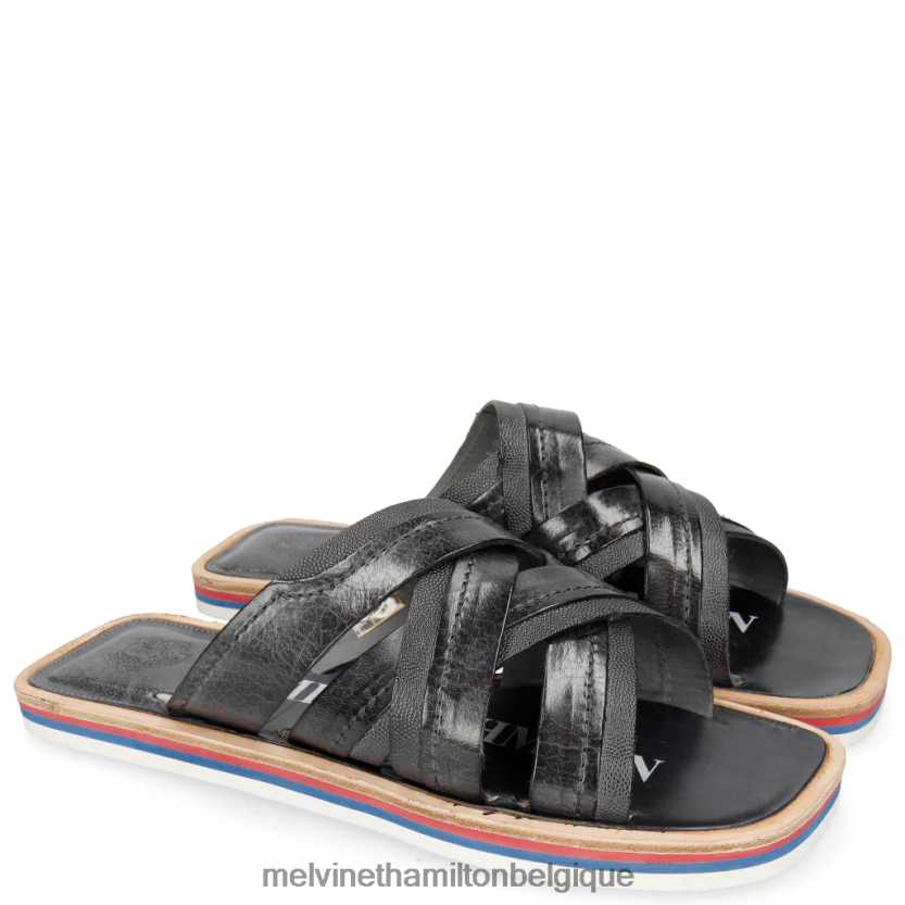 Melvin & Hamilton Hommes bob 2 R44228724 mules gris