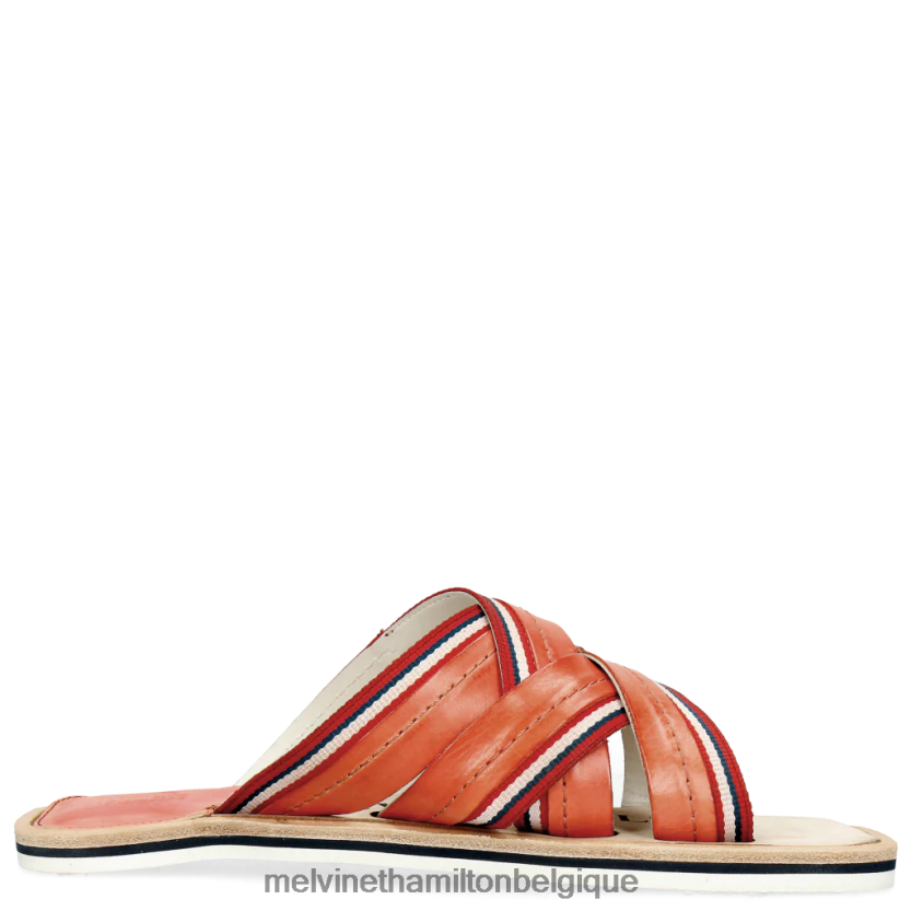 Melvin & Hamilton Hommes bob 2 R44228734 mules orange