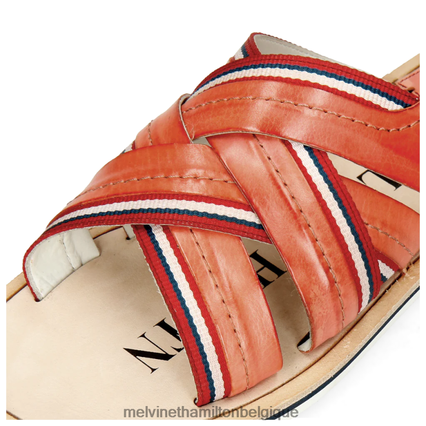 Melvin & Hamilton Hommes bob 2 R44228734 mules orange